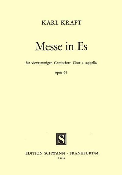 K. Kraft: Messe Es-Dur op. 64, GCh4 (Alto)