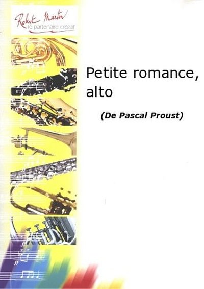 P. Proust: Petite Romance, ASaxKlav (KlavpaSt)