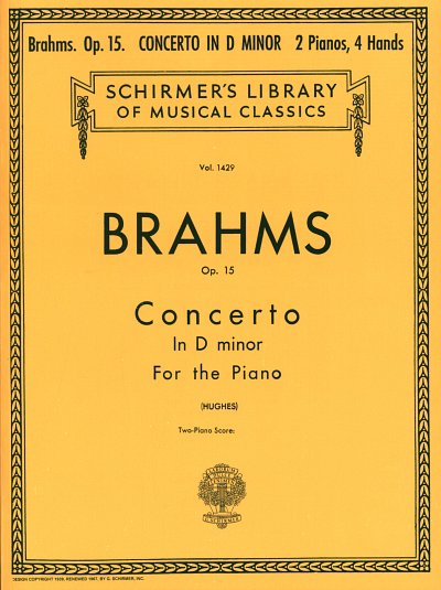 J. Brahms: Concerto No. 1 in D Minor, Op. 15 , Klav4m (Sppa)