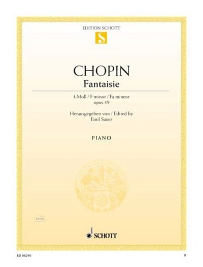 F. Chopin: Fantaisie f-Moll op. 49 , Klav