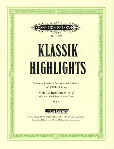Klassik-Highlights 2, MelC (+CD)