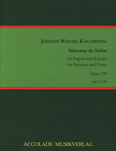J.V. Kalivoda: Morceau de Salon op. 230, FagKlav (KlavpaSt)