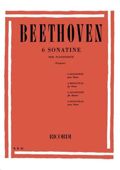 L. v. Beethoven: 6 Sonatine, Klav