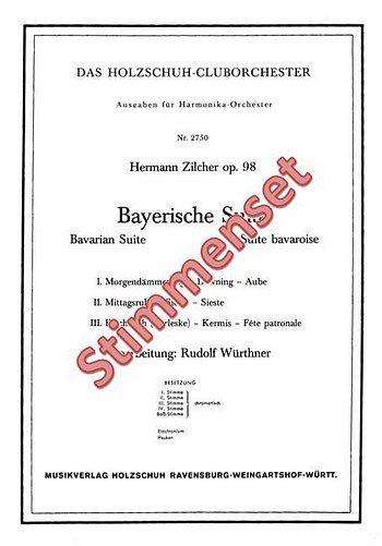 Zilcher H.: Bayerische Suite