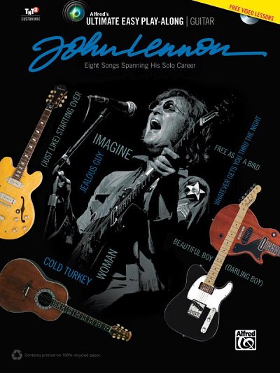 J. Lennon: Ultimate Easy Guitar Play-Along: Joh, Git (BuDVD)
