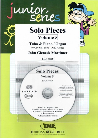 J.G. Mortimer: Solo Pieces Vol. 5, TbKlv/Org (+CD)