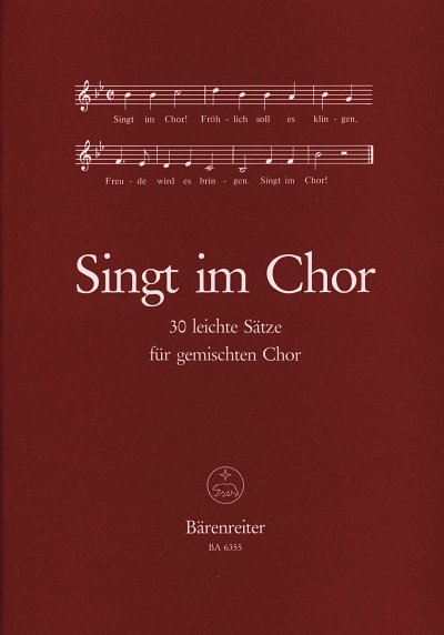 Zimmer Ulrich: Singt Im Chor