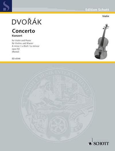 DL: A. Dvo_ák: Concerto a-Moll, VlOrch (KASt)