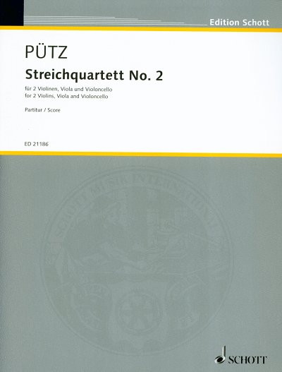 AQ: E. Pütz: Streichquartett No. 2 , 2VlVaVc (Part. (B-Ware)