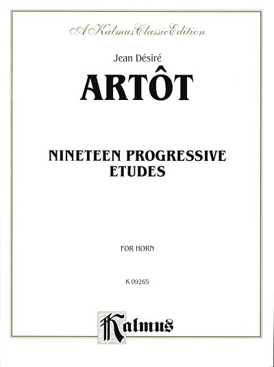 J.D. Artôt: Nineteen Progressive Etudes