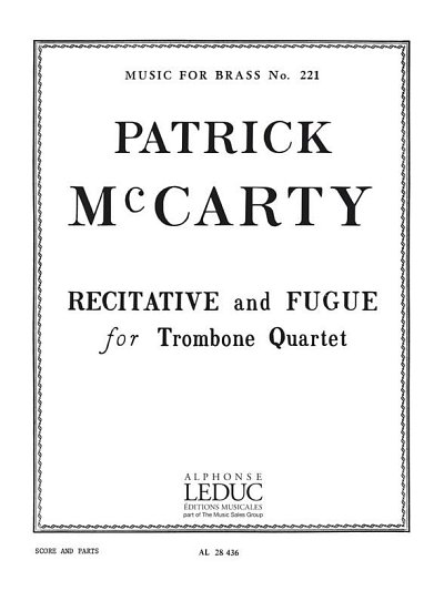 Patrick McCarty: Recitative and Fugue (Part.)