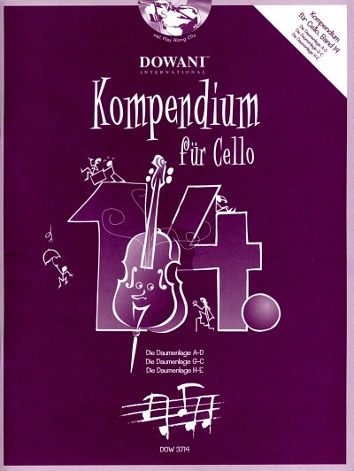 J. Hofer: Kompendium fuer Cello 14, Vc (+2CDs)
