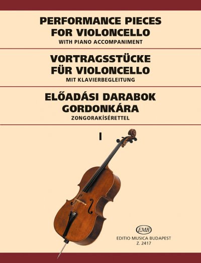 E. Csáth: Vortragsstücke für Violoncelllo, VcKlav (KlavpaSt)