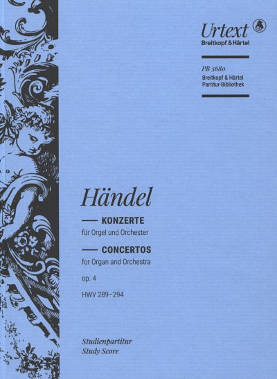 G.F. Händel: Konzerte für Orgel und Orchester, OrgOrch (Stp)