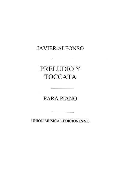 Preludio Y Toccata For Piano, Klav