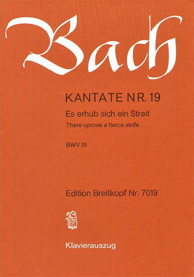 J.S. Bach: Es erhub sich ein Streit BW, 3GsGchOrchBc (Part.)