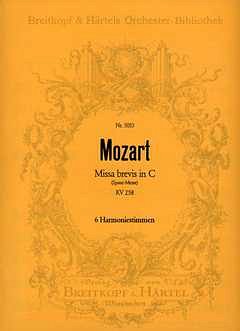 W.A. Mozart: Missa Brevis C-Dur Kv 258 (Piccolo / Spaur Mess