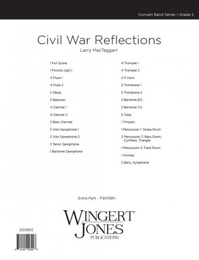 MacTaggart, Larry: Civil War Reflections, Blaso (Part.)