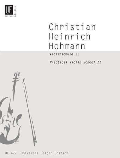 Hohmann, Christian Heinrich: Violinschule Band 2