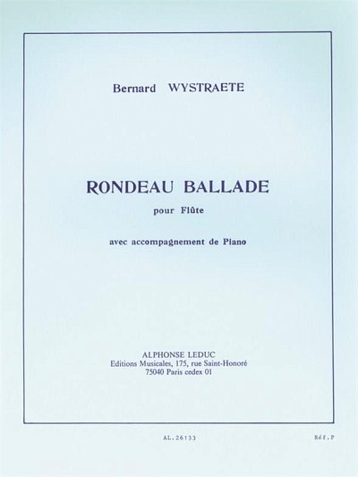 Rondeau-Ballade, FlKlav (KlavpaSt)