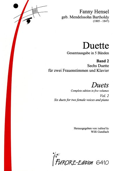 F. Hensel: Duette 2, 2GesKlav (Klavpa)