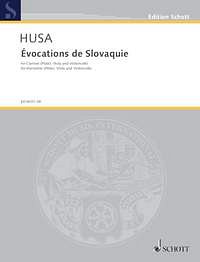 K. Husa: Évocations de Slovaquie  (Pa+St)