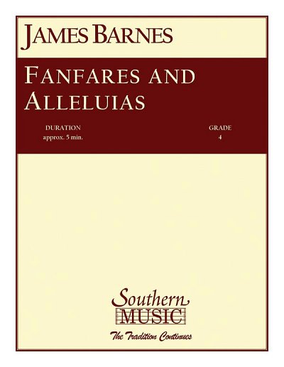 J. Barnes: Fanfares And Alleluias, Blaso (Pa+St)