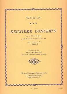 C.M. von Weber: Concerto N02 Mib Majeur , KlarKlv (KlavpaSt)