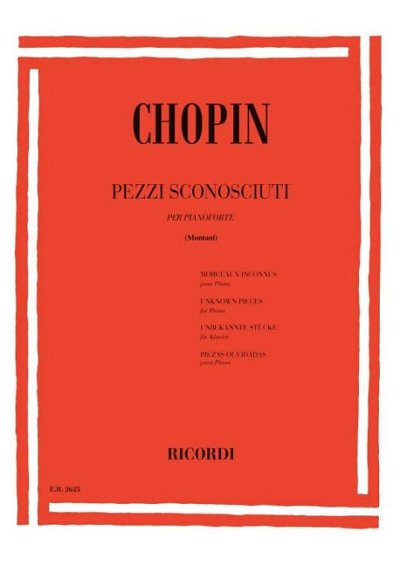 F. Chopin: Pezzi Sconosciuti, Klav
