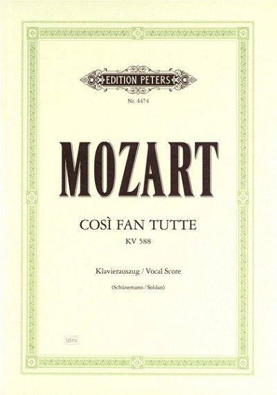 W.A. Mozart: Cosi Fan Tutte Kv 588