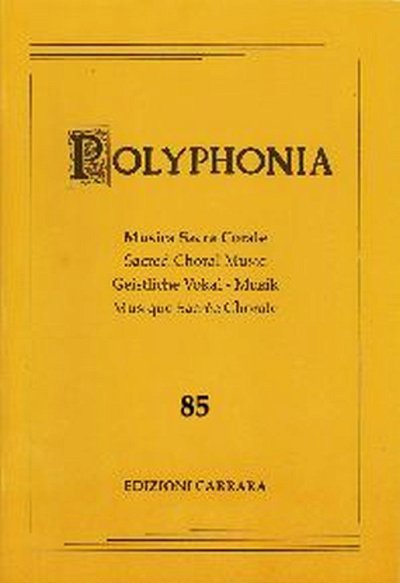 L. Migliavacca: Polyphonia Vol. 85, GchKlav (Bu)