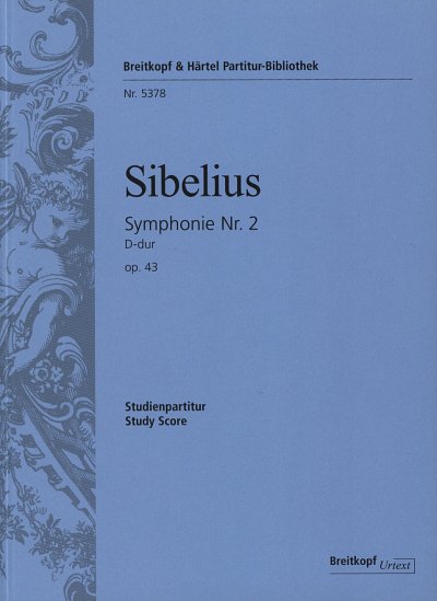 J. Sibelius: Symphopnie Nr. 2 in D-Dur op. 43 Studienpartitu