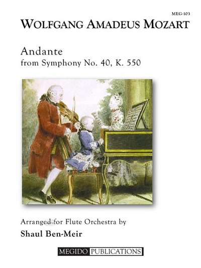 Andante from Symphony No. 40, K. 550, FlEns (Pa+St)