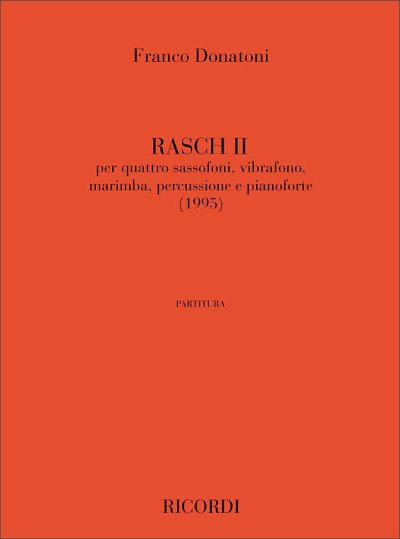 F. Donatoni: Rasch II (Part.)