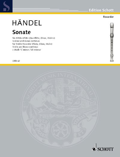 G.F. Händel: Sonata No. 1 C Minor