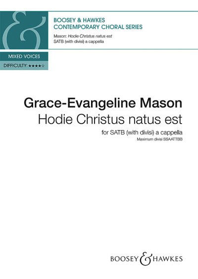 G. Mason: Hodie Christus natus est, GCh4 (Part.)
