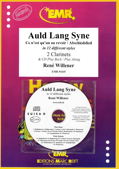 R. Willener: Auld Lang Syne, 2Klar (+CD)