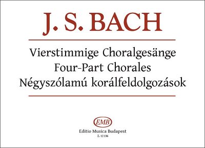 J.S. Bach: Vierstimmige Choralgesänge, Orgm