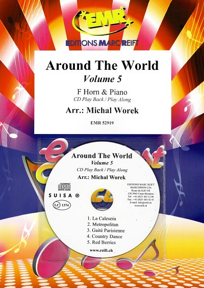 M. Worek: Around The World Volume 5, HrnKlav (+CD)