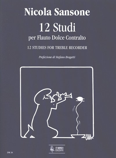 N. Sansone: 12 Studies for Treble Recorder, Ablf