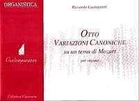 Otto variazioni canoniche su un tema di Mozart, Org