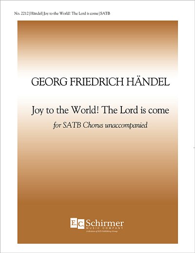 G.F. Händel: Joy to the World! The Lord is , Gch;Klav (Chpa)