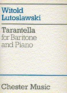 Tarantella For Baritone And Piano, GesBrKlav