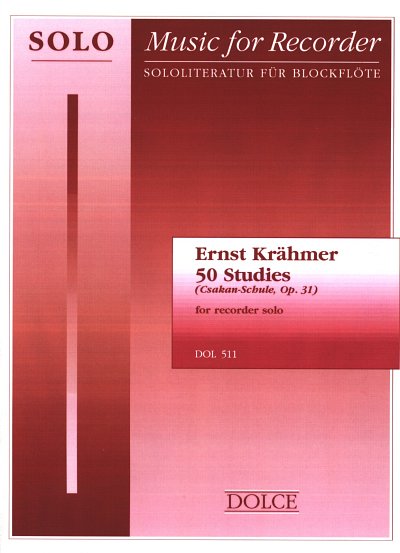 E. Kraehmer: 50 Studies (Csakan Schule), Blfl