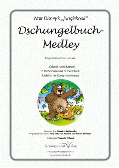 T. Gilkyson: Dschungelbuch-Medley, Gch (Part.)