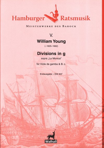 Young William: Divisions in g "sopra la Monica" Viola da Gamba und Basso continuo
