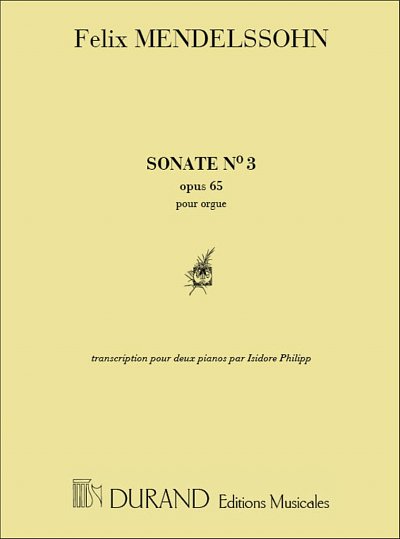 F. Mendelssohn Barth: Sonate N 3, Klav