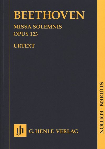 L. v. Beethoven: Missa solemnis D-Dur op. 123 (Stp)