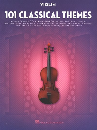 101 Classical Themes for Violin, Viol