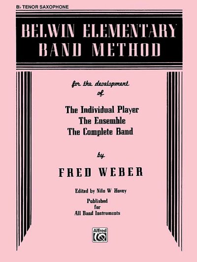 F. Weber: Belwin Elementary Band Method, Blaso